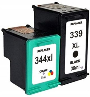 Tusze Do Hp 339 Xl + 344 Xl 5740 2575 D5160 6310