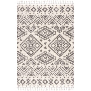 Dywan nowoczesny  Berber Shaggy  541  kremowy - 240 x 340
