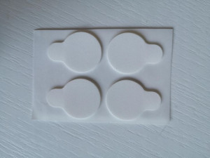 Dwustronne przylepce piankowe 4szt Sticker 22mm