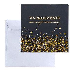 Zaproszenia na imieniny zaproszenie koperta GRATIS