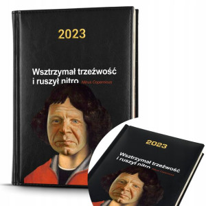 KALENDARZ A5 2023 Śmieszny MAJOR Suchodolski Wzory