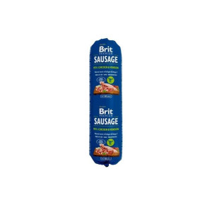 BRIT Care sausage chicken/venision  kiełbasa z kurczakiem i dziczyzną pies