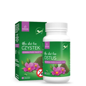 Pokusa RawDietLine Czystek Dla Psów i Kotów 120 Tabletek
