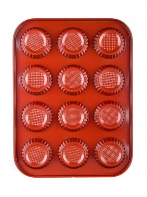 Brytfanna na bułeczki 12cz 35*26,5 cm, RED Culinar