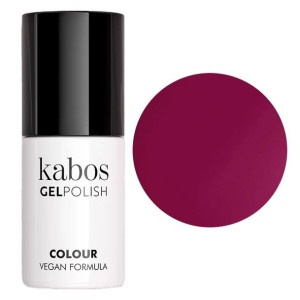 Lakier hybrydowy KABOS GelPolish 011 Classy Ruby 5ml hema free vegan