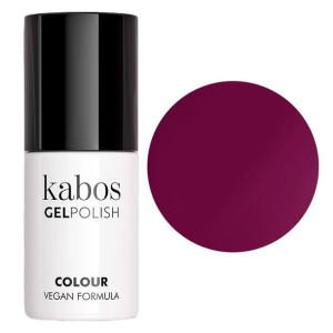 Lakier hybrydowy KABOS GelPolish 012 Dark Ruby 5ml hema free vegan