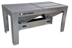 Stół szlifierski, odciągowy 2000x1000mm regulowany