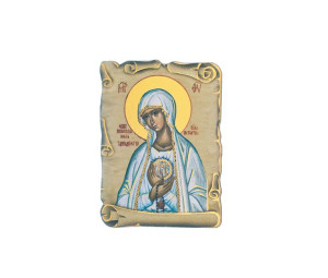 Magnes metalizowany - Matka Boża Fatimska
