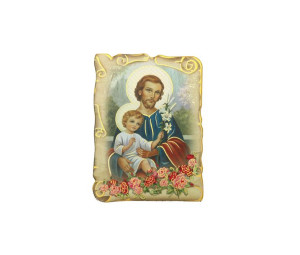 Magnes metalizowany - Święty Józef