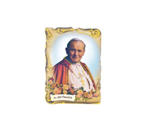 Magnes metalizowany - Święty Papież Jan Paweł II