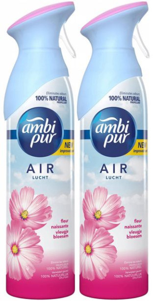 Ambi Pur Flowers Spring Odświeżacz Kwiatow 2x300ml
