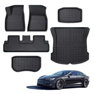Dywaniki Samochodowe Antypoślizgowe Tesla Model 3