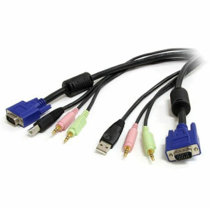 Przełącznik KVM Startech USBVGA4N1A6          (1,8 m)