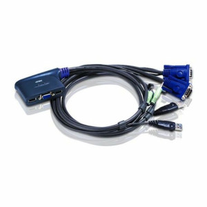 Przełącznik KVM Aten CS62US-AT            0,9 m