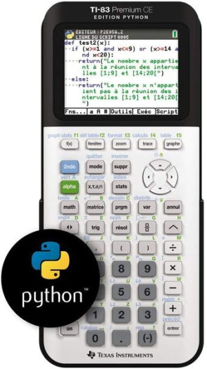 Kalkulator naukowy z językiem Python Texas Instruments