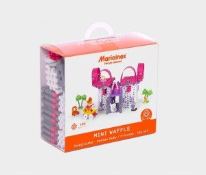 Klocki Wafle Mini Księżniczka Duża Marioinex