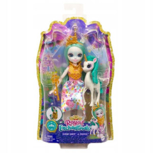 Enchantimals Lalka Królewna Ze Zwierzątkiem Mattel