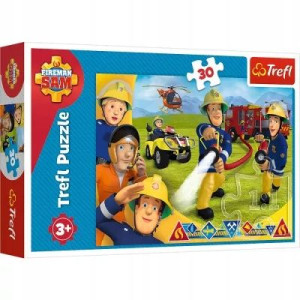 Puzzle 30 El Strażak Sam Trefl 18244