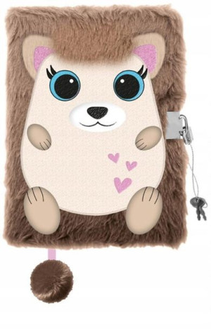 Pamiętnik Z Kłódką 96k Cute Hedgehog St.majewski