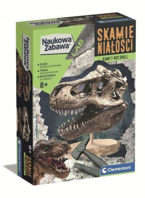 Skamieniałości Czaszka T-rexa 50790 Clementoni