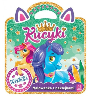 Kucyki Malowanka Z Naklejkami Przyjaciele Aksjomat