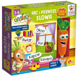 Gra Carotina Abc I Pierwsze Słowa Pl92659 Lisciani