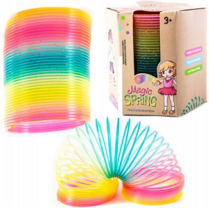 Magiczna Sprężyna Tęczowa Brokat 006383 Madej