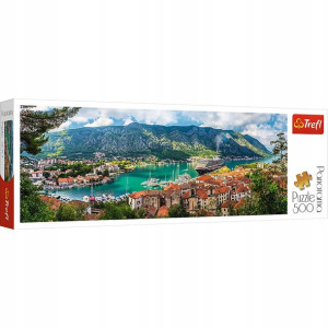 Puzzle 500 El Panorama Kotor Czarnogóra Trefl 2950