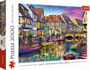 Puzzle 2000 Colmar Francja 27118 Trefl