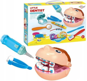 Masa Plastyczna Ciastolina Zestaw Dentysta Play
