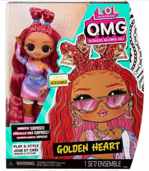 Lol Surprise Omg Lalka Golden Heart 588511 Mga