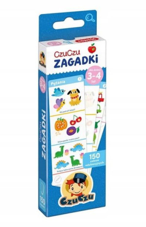 Zagadki Edukacyjne Dla Dzieci 3-4lat 153994 Czuczu