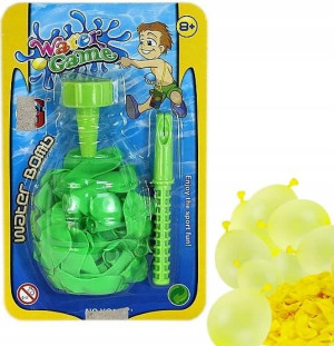Balony Wodne Gra Bomby Na Wodę Wodne 60 Szt Gwint