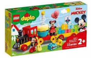 Lego Duplo 10941 Urodzinowy Pociąg Miki