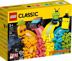 Lego Classic 11027 Kreatywna Zabawa Neonowe Klocki