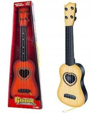 Gitara Dla Dzieci 43cm Struny Instrument 3 Kolory