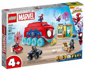 Lego Marvel 10791 Mobilna Kwatera Spider Mana