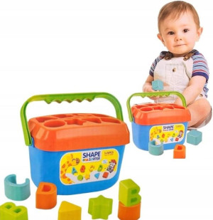 Sorter Edukacyjna Układanka Zręcznościowa Logiczna
