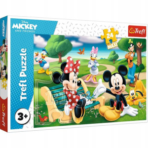 Puzzle 24 Maxi Myszka Miki Trefl 14344