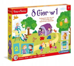Edukacyjny Zestaw 8 W 1 Clementoni 50089