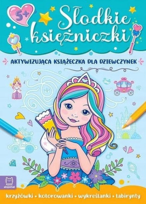 Aktywująca Książeczka Słodkie Księżniczki Aksjomat
