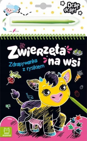 Zwierzęta Na Wsi Zdrapywanka Z Rysikiem Aksjomat