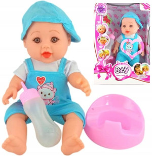 Bobas Lalka W Ubranku Z Dźwiękiem Baby 2 Kolory