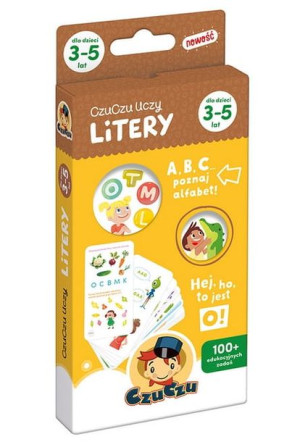 Czuczu Uczy Litery 3-5 Lat 146870 Nauka Alfabetu