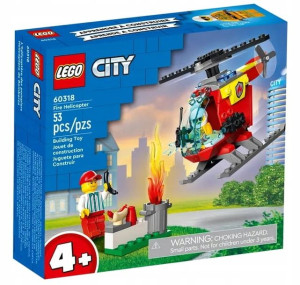 Lego City 60318 Helikopter Strażacki