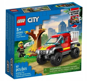 Lego City 60393 Wóz Strażacki 4x4 Misja Ratunkowa
