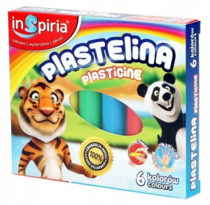 Inspiria Plastelina 6 Kolorów 3798 Schemat
