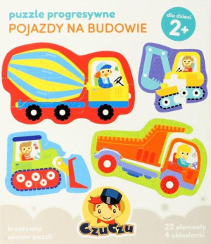 Czuczu Puzzle Pojazdy Na Budowie 63514