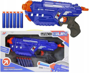 Pistolet Wyrzutnia Na Strzałki Pociski Typu Nerf