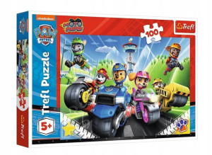Puzzle 100 Psi Patrol Na Motorach Trefl 16430